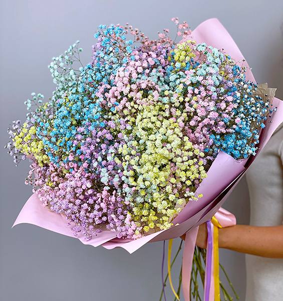 Delicate bouquet of gypsophila from Starkeyshop